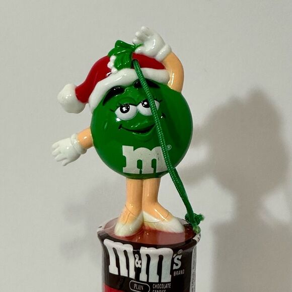 Vintage Green M&M Candy Ornament - Picture 5 of 10